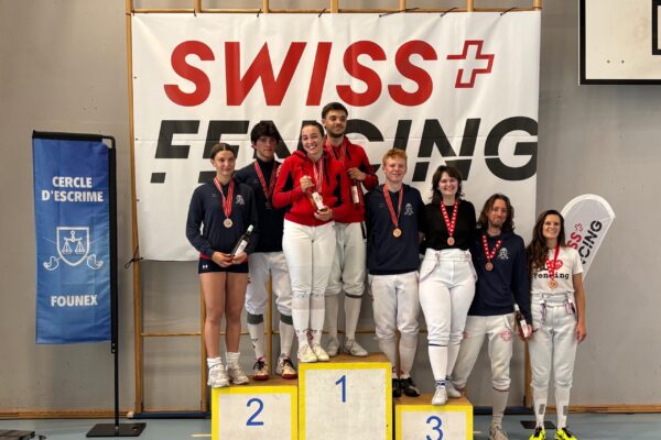 Podium sabre hommes et femmes Podium sabre hommes et femmes